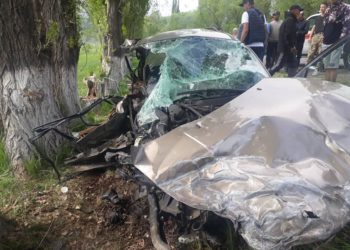 Түптө эки унаа кагышып, 2 аял киши көз жумду (сүрөт)