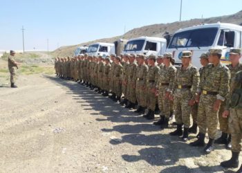 Чек ара жаңжалында өрттөлгөн үйлөрдүн орду тазаланып бүттү