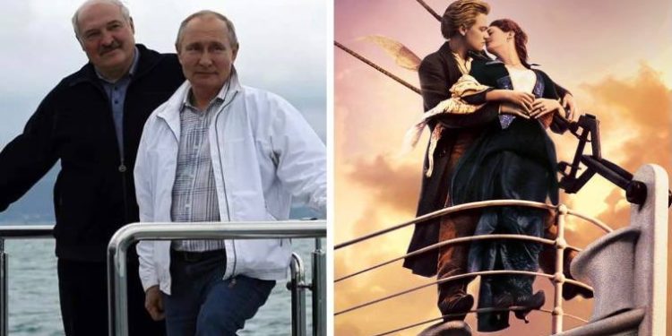 «Мындай кадрды бир жерден көрдүм эле». Путин менен Лукашенконун сүрөтү кызуу талкуу жаратууда