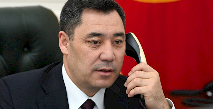 Президент Садыр Жапаров Сауд Аравиянын падышасы менен телефон аркылуу сүйлөштү