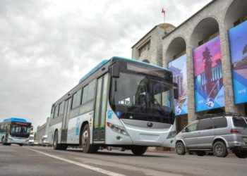 Бишкекте автобус жана троллейбустар күчөтүлгөн тартипте иштеп жатат