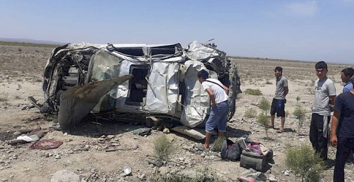 Кадамжай районунда жол кырсыктан бир адам мерт кетти (сүрөт)