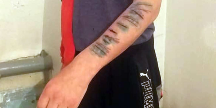 «Ур-токмокко алып, телефонун тартып алышкан». Таласта милиция кызматкерлерин кыйноого шектеп жатышат