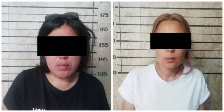 Лексусту ижарага алып, күрөөгө койгон делип 2 аял кармалды