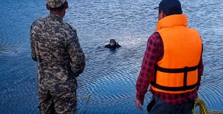 Тоңдо көлгө чөгүп кеткен 37 жаштагы киши изделүүдө (сүрөт)