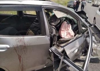 Ноокат районунда эки унаанын кагылышуусунан 3 адам мерт кетти (сүрөт)