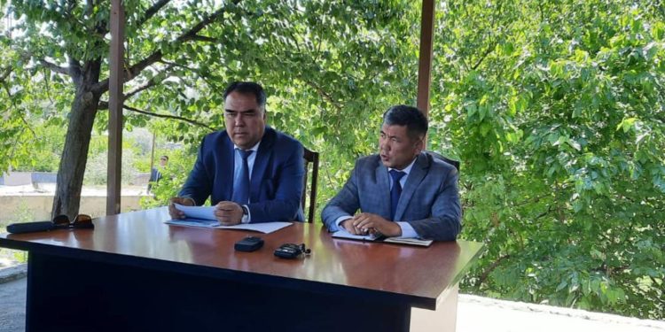 Баткен жана Согди облустарынын башчылары жолугушту