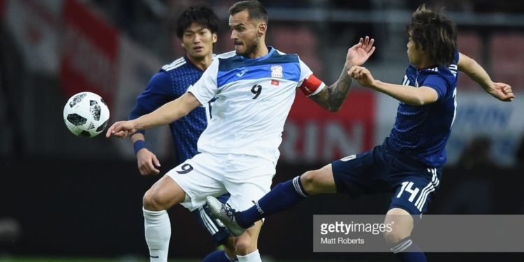 Футбол. Кыргызстан — Япония беттеши — 1:3 (биринчи бөлүк)