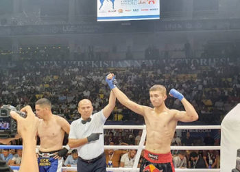 Кайгуул кызматкери Аброр Хакимов Ташкенттеги эл аралык мелдеште жеңишке жетти (сүрөт)