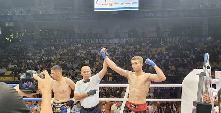 Кайгуул кызматкери Аброр Хакимов Ташкенттеги эл аралык мелдеште жеңишке жетти (сүрөт)