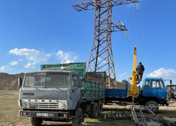 Нарындын эң алыскы чек ара заставасына алгачкы жолу электр кубаты жеткирилди