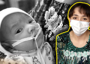 “Кызым жатындын кир суусун жутуп алган. Эми адам болбойт дешти” дейт 22 жаштагы эне