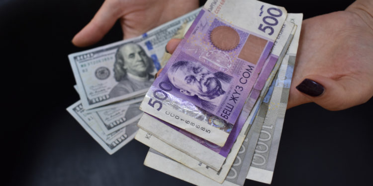 Улуттук банктын курсу боюнча Кыргызстанда кызматкердин орточо айлык маянасы 224 долларды түздү