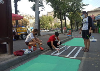 Мэрия милициядан веложолду боёгон активисттерге чара көрүүнү суранат