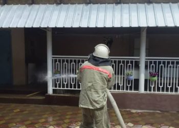 Ысык-Көлдө үйдө газ баллон жарылып, өрт чыккан (сүрөт)