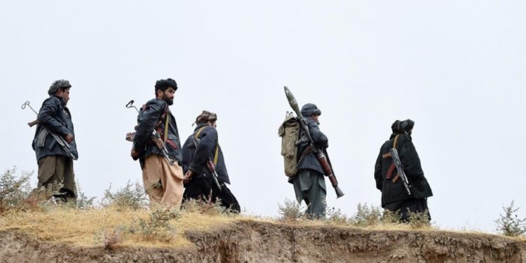 Талибдер Тажикстан менен чектешкен аймакка желегин илди