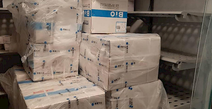 Жалал-Абадга Кытайдын “Синофарм” вакцинасынын 85 миң дозасы жеткирилди