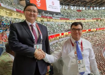 Иманалиев Токиодогу Олимпиаданын алкагында уюштурулган спорт министрлеринин жыйынына катышты (сүрөт)