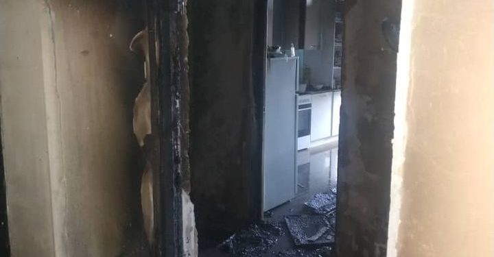 Бишкектеги көп кабаттуу үйлөрдүн биринен өрт чыкты (сүрөт)