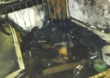 Бишкекте көп кабаттуу үйдөн өрт чыгып, ээси иске ууланды