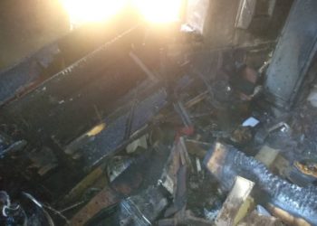 Балыкчы шаарында кампа өрттөнүп кетти (сүрөт)