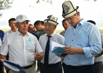 Министрлер кабинетинин төрагасы «Чыңгыз-Ордо» комплексинин курулушу менен таанышты