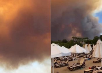 Анталияда токой өртү турак жайларга жайылып, 50дөн ашуун адам жаракат алды