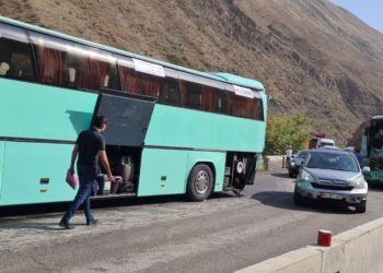 «Элдик кабарчы»: Боом капчыгайындагы жол кырсыктын видеосу