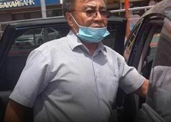 Соода түйүндөрдүн биринде аялга кол көтөргөн белгисиз жаран ИИМдин кызматкериби? (видео)