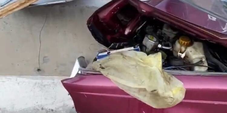 Боомдогу үрөй учургай жол кырсык. 5 адам жабыркаганы айтылууда (видео)