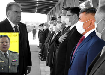 ЖАҢЫЛЫКТАР. Баткендин башчысы  Тажик президенти Рахмон менен таанышууда башкалардай колун төшүнө  койбой койгон видео талкууда