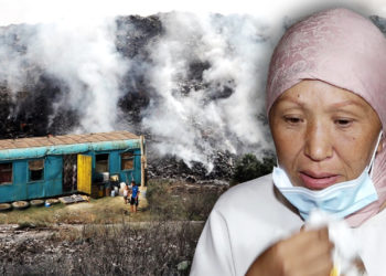 “Балдарым, “апа, сиз өлсөңүз биз кантебиз” дешет” дейт вагондо жашаган эне