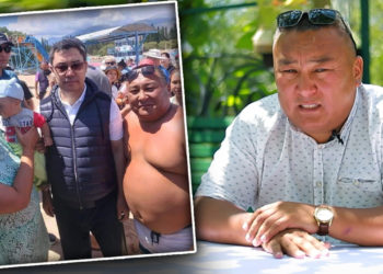 Ажо менен көл жээкте жылаңач сүрөткө түшкөн Нурбек Калмурзаев: «Мен шайлоодо Жапаровдун фондуна 6,6 миллион сом которгонум чын»