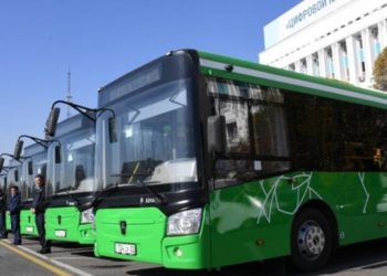 Бишкекте жаңы №17 автобус ишке кирди