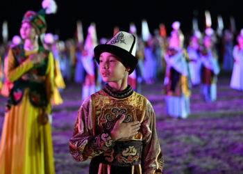 «Манас Ордо» комплексинде «Урааным Манас!» театрлаштырылган спектакли коюлду