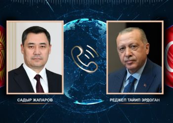 Жапаров Эрдоган менен телефон аркылуу сүйлөштү