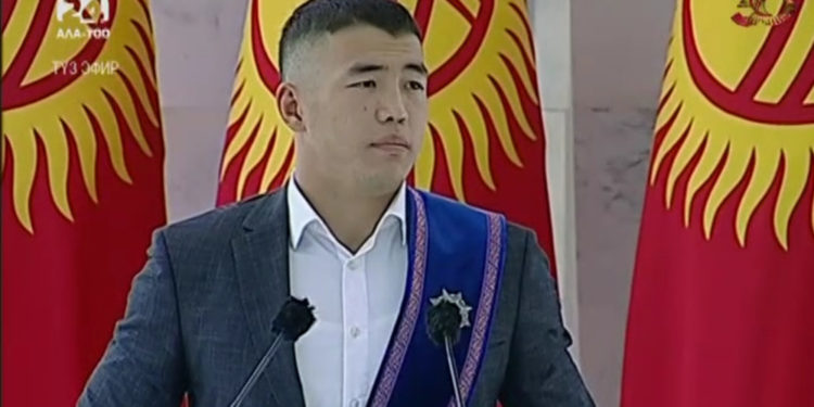 Акжол Махмудов: «Париждеги Олимпиада оюндарында Кыргызстандын тарыхындагы эң биринчи алтын келет деп ойлойм»