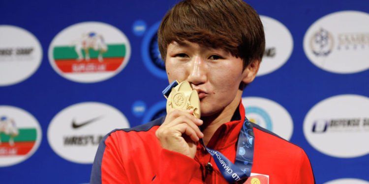 Айсулуу Тыныбекова эркин күрөш боюнча дүйнөлүк рейтингдин сап башында