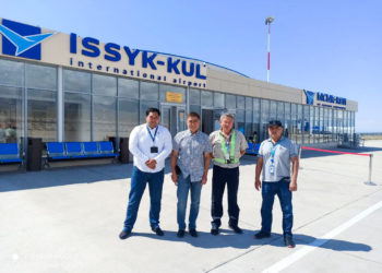 Космонавт Салижан Шарипов Ысык-Көлгө эс алуу үчүн учуп келди