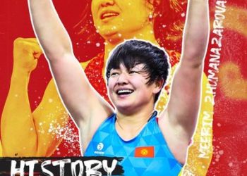 Эл аралык күрөш федерациясы Мээрим Жуманазарованы тарых жаратуучу деп атады