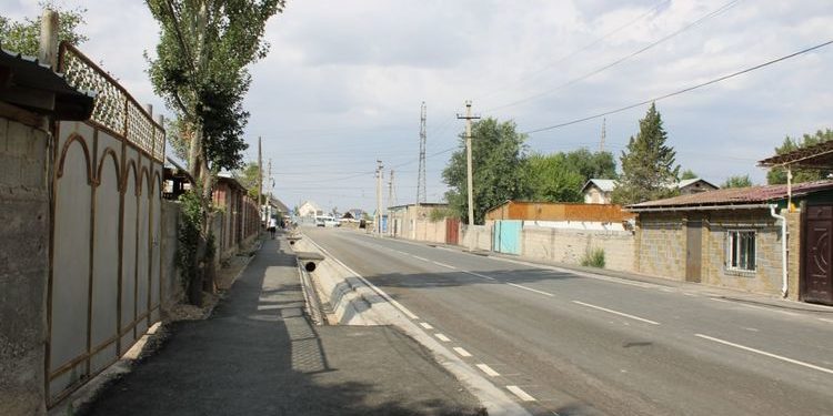 Бишкектеги Жолон көчөсү унаа кыймылы үчүн ачык