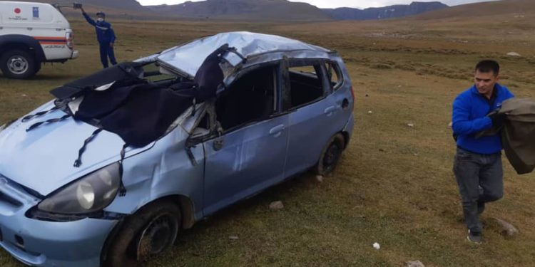 Таласта жол кырсыгынан 3 адам жабыркады