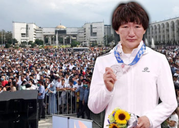 Кыйкырык-сүрөөн менен коштолгон беттеш… Айсулуу Тыныбекова күмүш медалга ээ болду