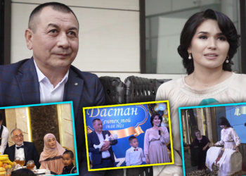 Айнура Асанова уулуна жентек той берип, жолдошун көрсөттү. Кызыктарга бай тойдон репортаж