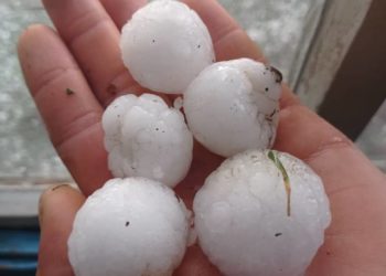 «Элдик кабарчы»: «Ысык-Көл облусунун Кең-Суу айылында мөндүр жаады» (видео)