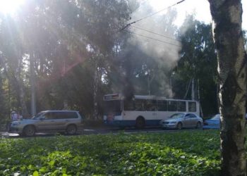 Бишкекте троллейбустан чыккан өрт. Окуянын чоо-жайы