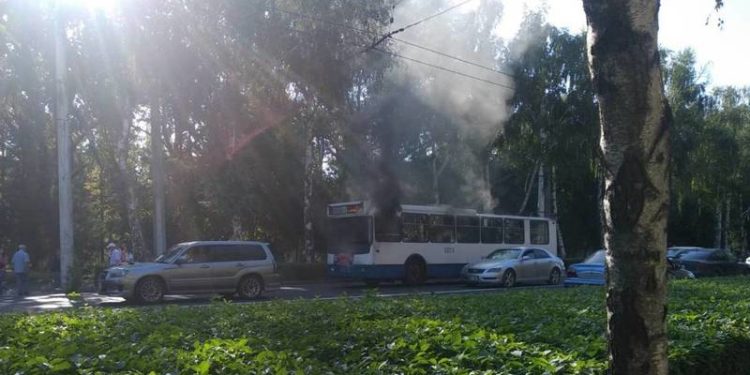 Бишкекте троллейбустан чыккан өрт. Окуянын чоо-жайы