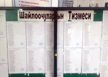 Парламенттик шайлоо. Алдын ала тизмеде 3 миллион 686 миң 921 шайлоочу бар