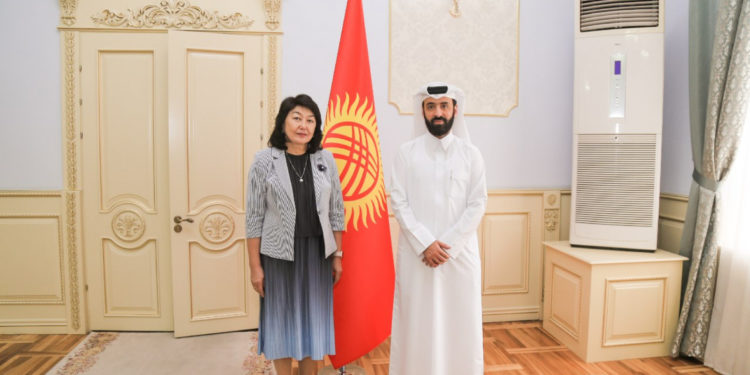 Жылдыз Бакашова менен Катар кайрымдуулук уюмунун өкүлү кызматташтыкты улантуу боюнча сүйлөшүштү