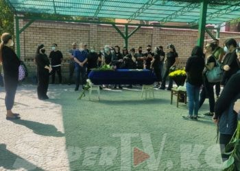 Алып баруучу Алексей Филатовду акыркы сапарга узатуу зыйнаты өтүп жатат (сүрөт)